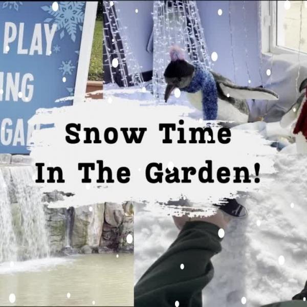 Snow Time in The Gardens