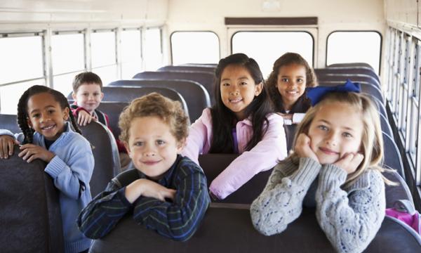 Kids on Bus