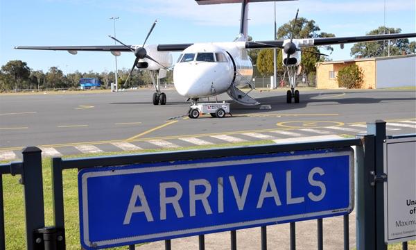 Plane Arrival